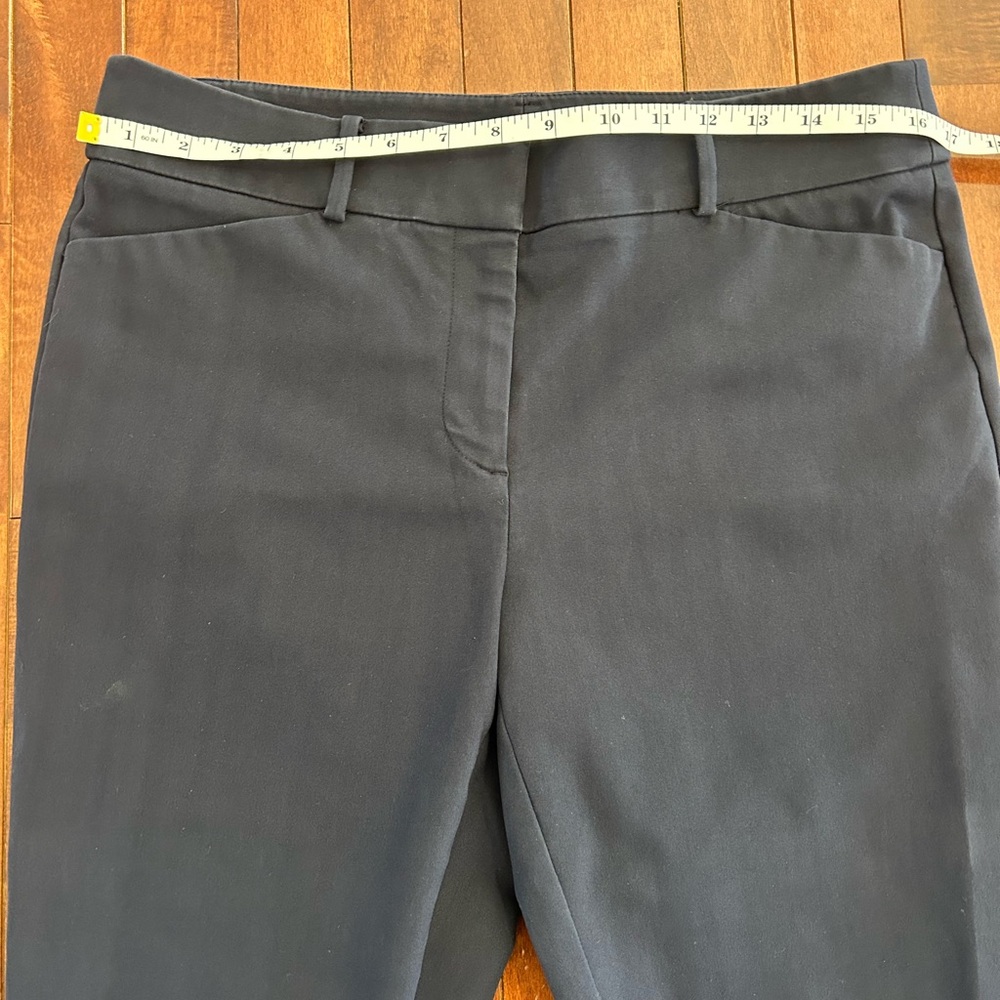 LOFT Navy Marisa Skinny Ankle Pant Size 8 - Picture 3 of 7